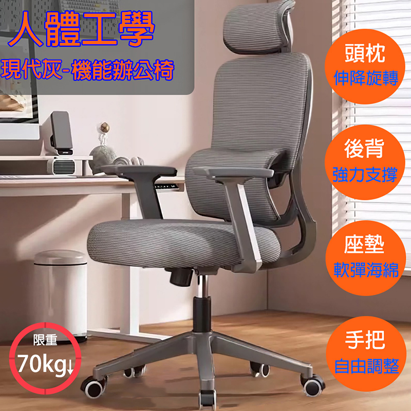 人體工學機能辦公椅      Ergonomics