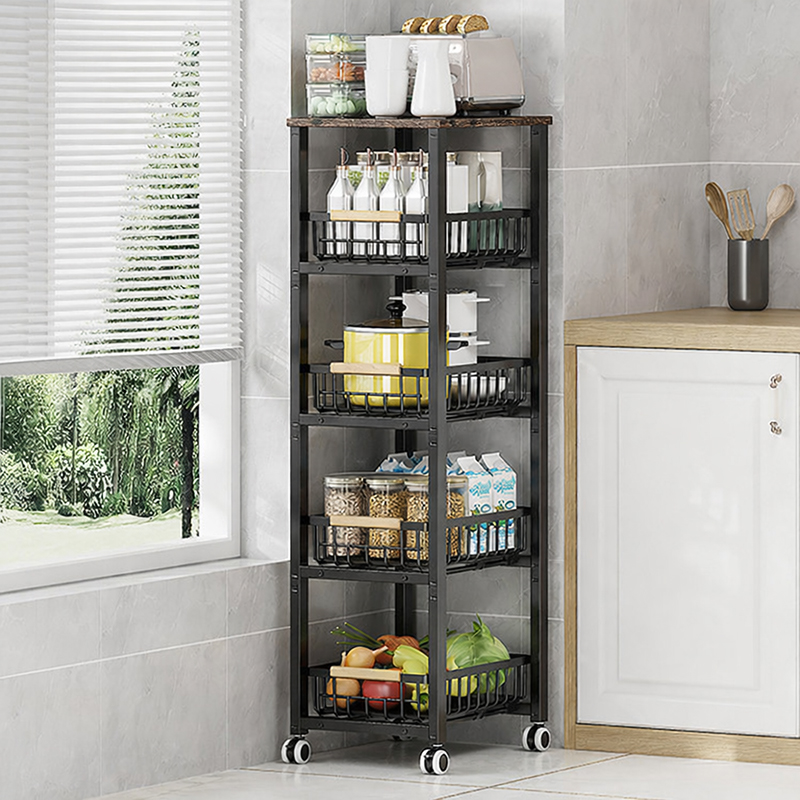 五層隙縫收納推車   5-Gaps