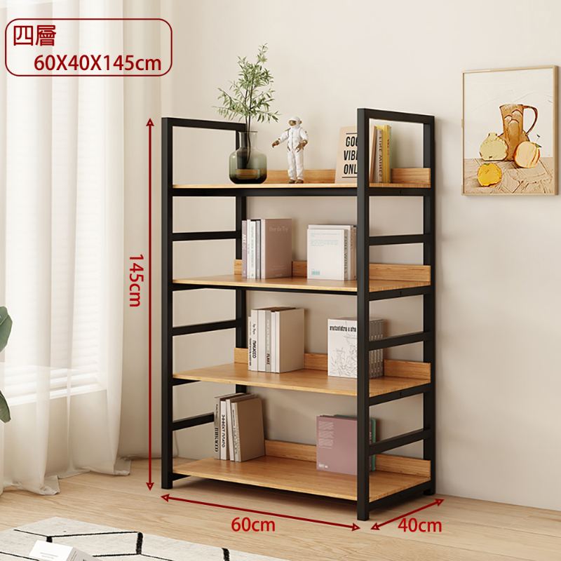 耐重木板置物層架｜三層/四層/五層 