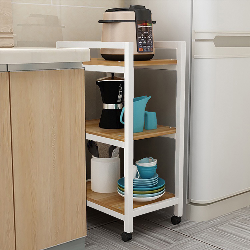 三層隙縫木板置物架    G-Frame3-90