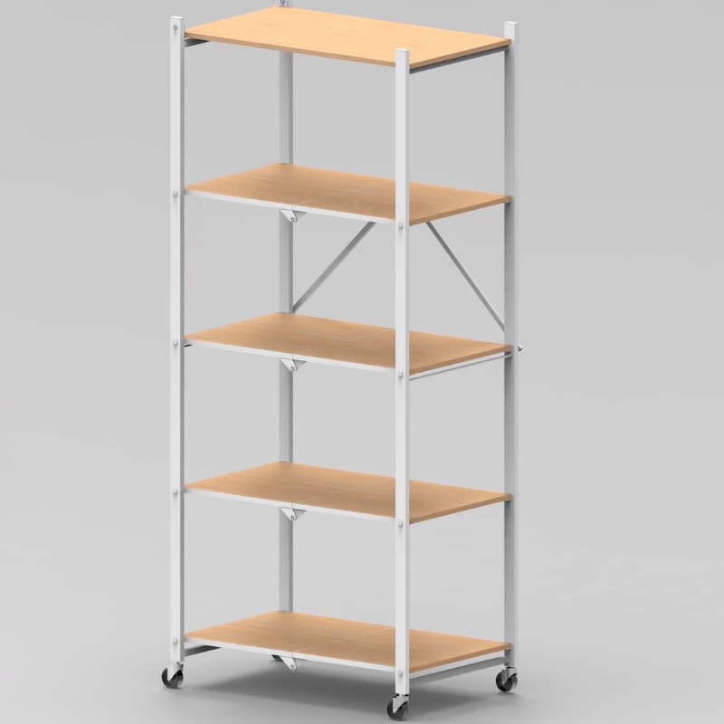 輕奢多功能折疊置物架｜四層/五層