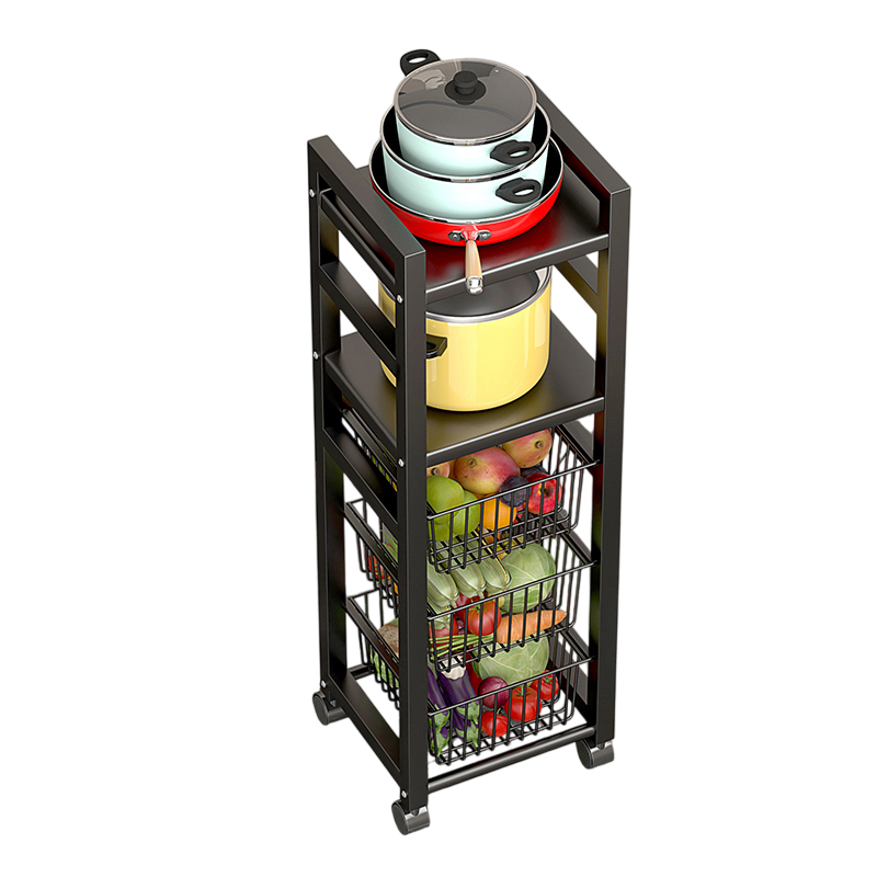 隙縫收納置物架｜三抽拉  J530