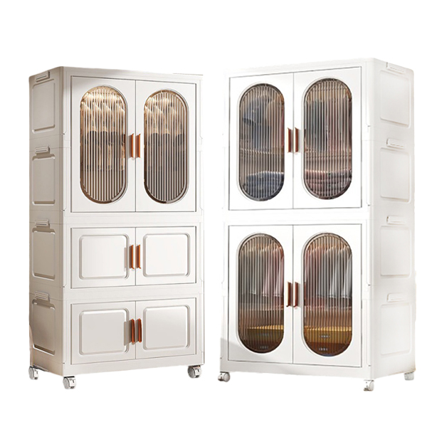 簡約雙開門收納吊掛衣櫃｜單/雙門 2700