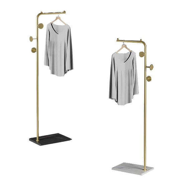 無印風L型落地掛衣架｜高170CM    0643