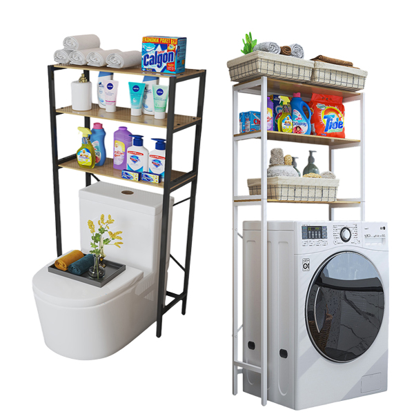 日式多功能馬桶置物收納架｜三層 03-151-64