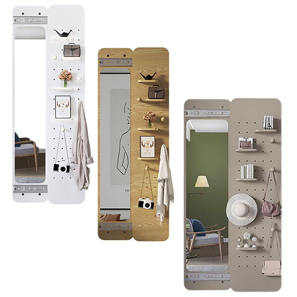 隱藏式洞洞板穿衣鏡｜30/40cm