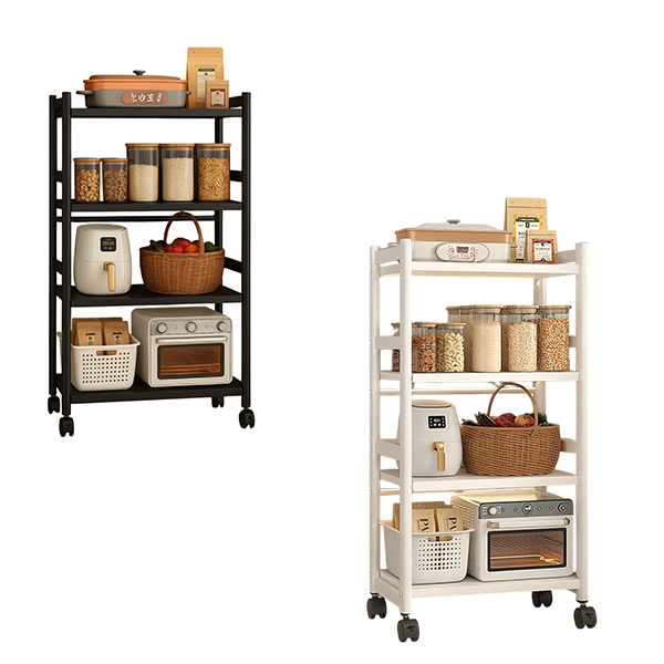 N款層高可調抽拉電器架｜四層 45/60/80