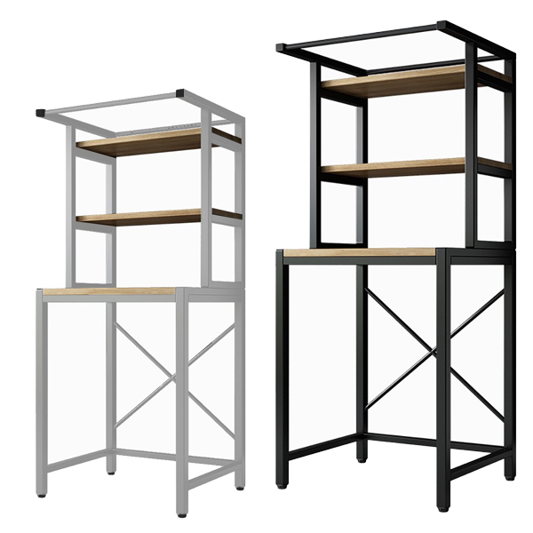 多功能滾筒式洗衣機收納架｜三層款   Z-05